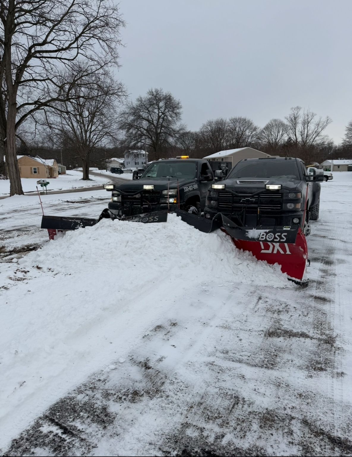 Commercial Snow Plowing